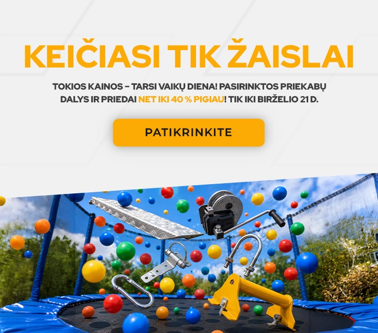 Keičiasi tik žaislai